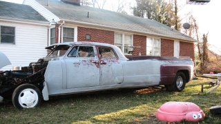 Illustration for article titled Stude-amino is 24 feet of custom project car hell